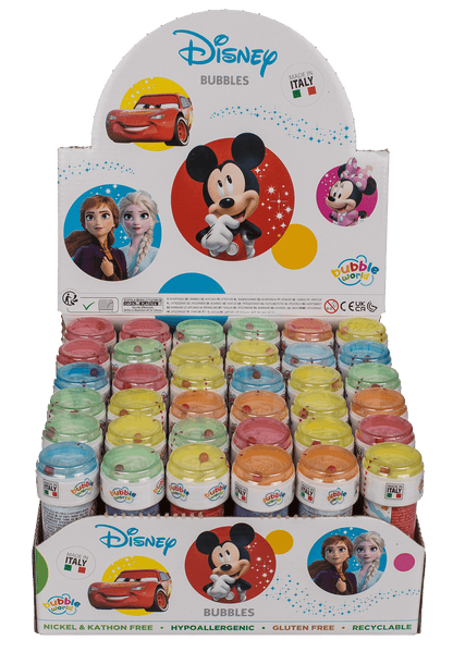 Soap bubbles with puzzle, Disney,