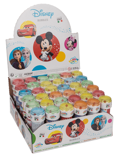 Soap bubbles with puzzle, Disney,