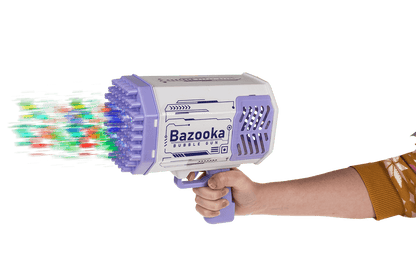 Bubble Gun with LED, Bazooka,