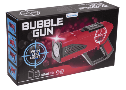 Bubble Gun with LED, 25 cm,