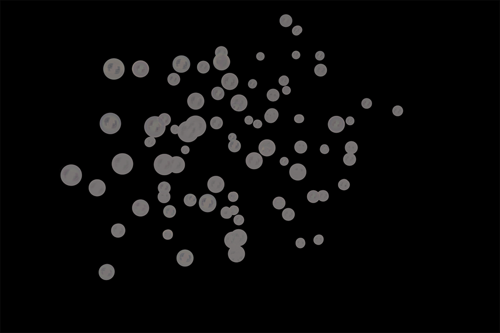 Bubble Gun with LED, 25 cm,