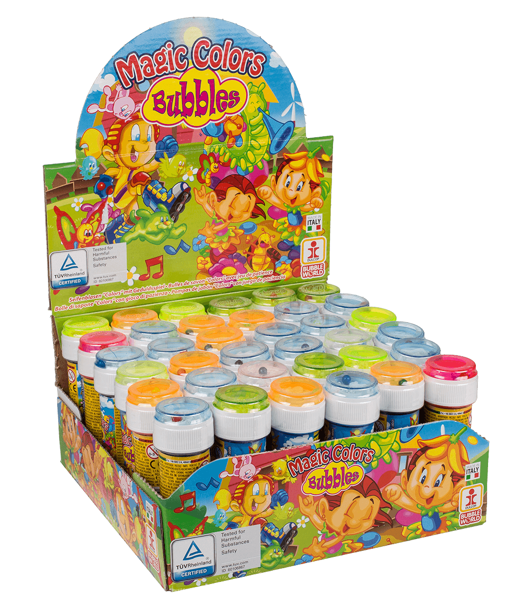 Soap bubbles with puzzle, Magic Colours,