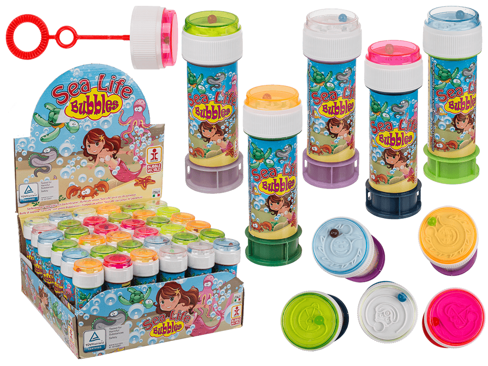 Soap bubbles with puzzle, Sea Life,