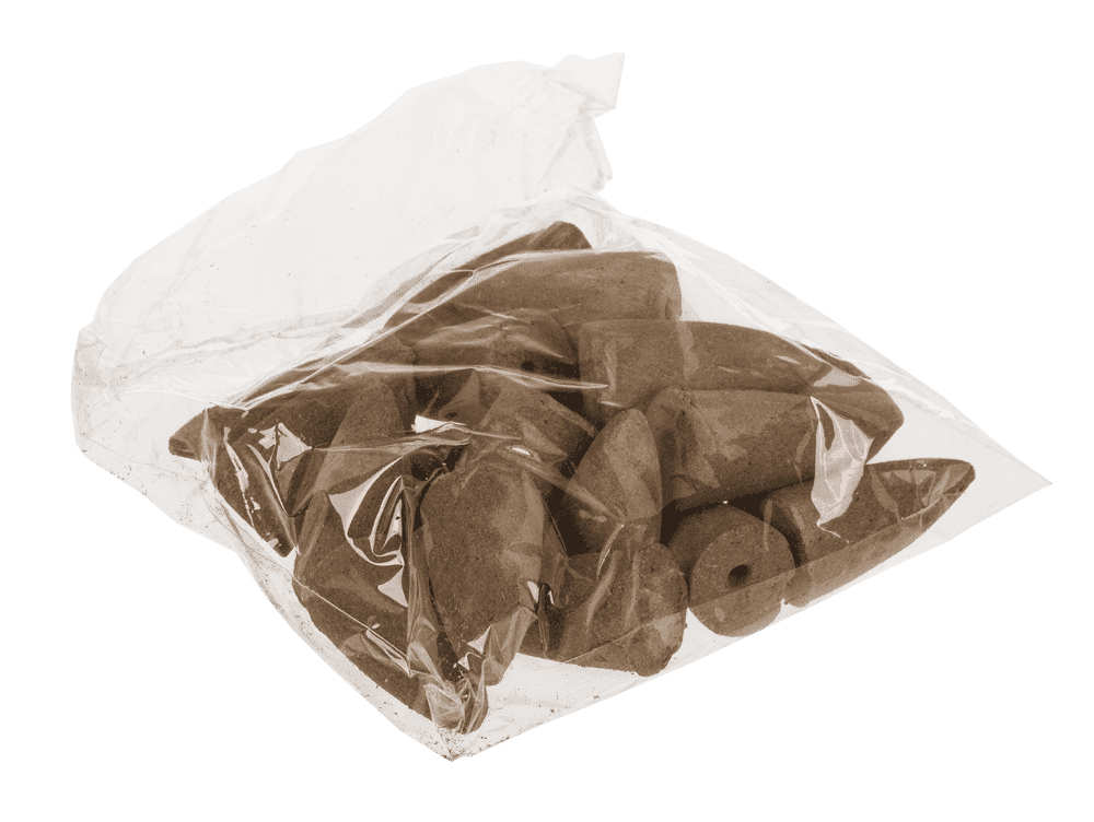 Backflow insence cone, Karma, 6 assorted,