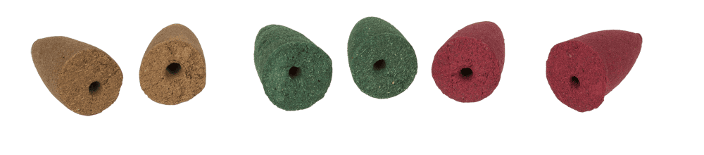 Backflow insence cone, Karma, 6 assorted,