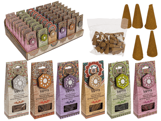Incense cones, Karma,