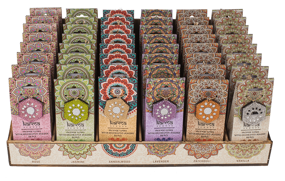 Incense cones, Karma,