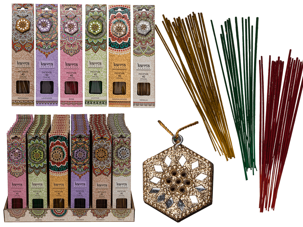 Incense sticks, Karma,