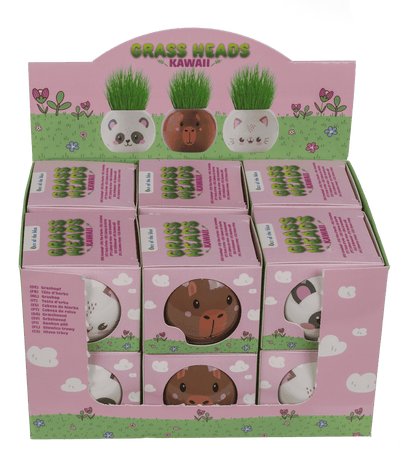 Grass head, Kawaii, 6,5 cm,
