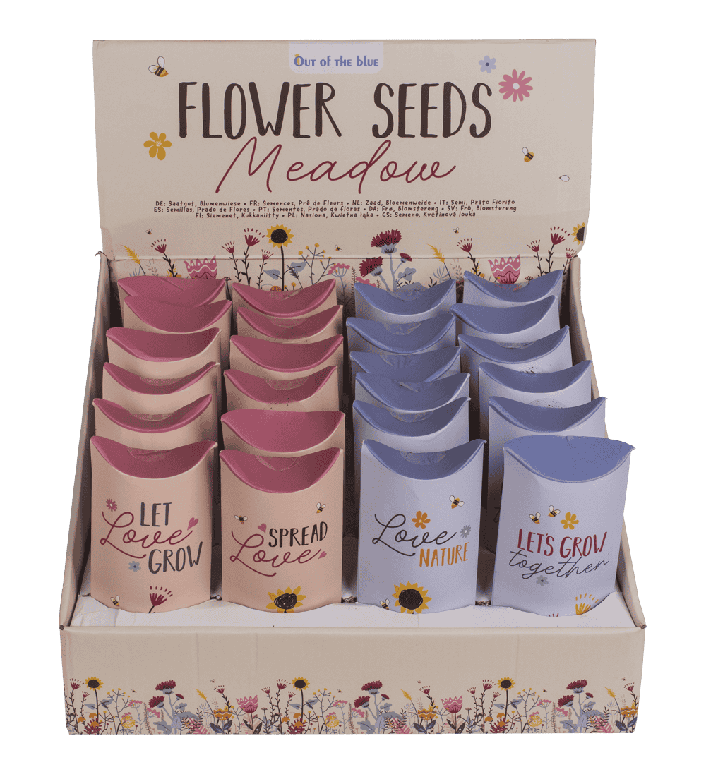 Flower seeds, Meadow, with soil pad,