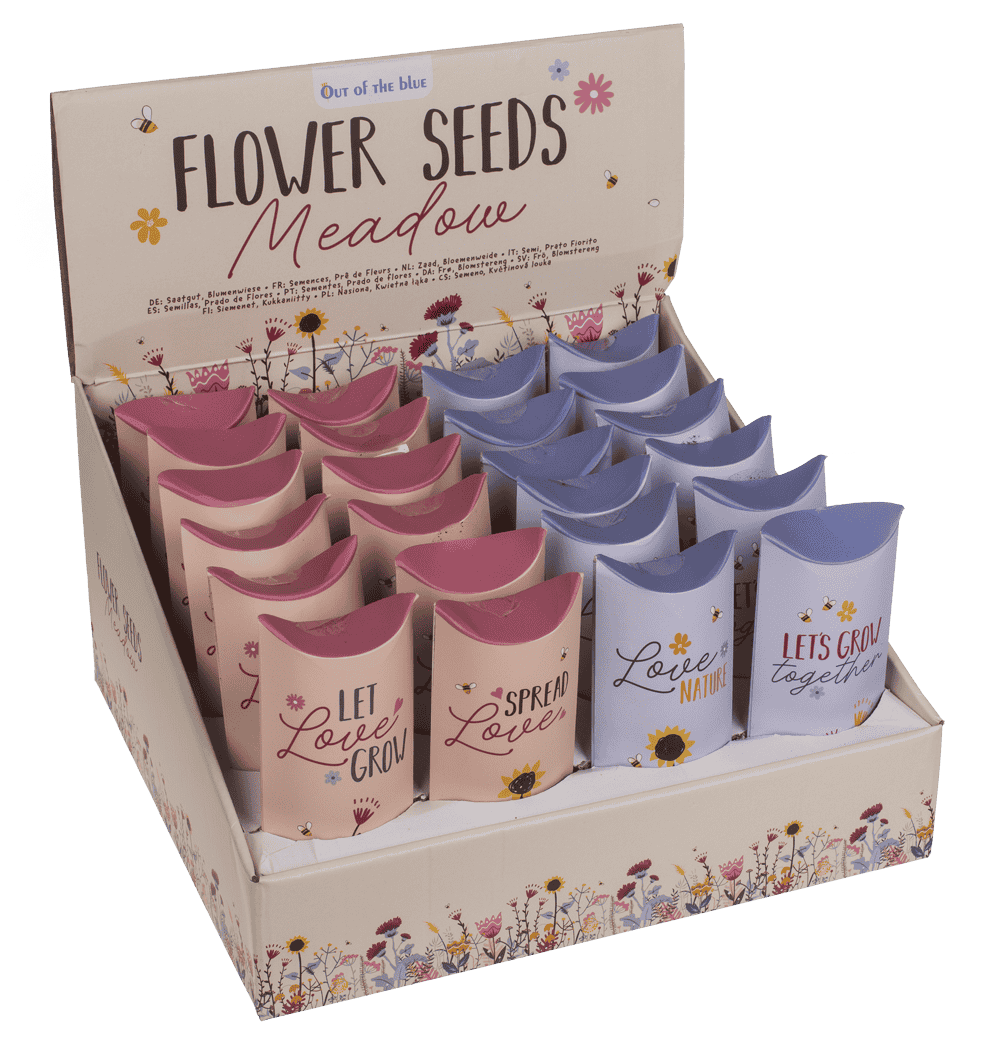 Flower seeds, Meadow, with soil pad,
