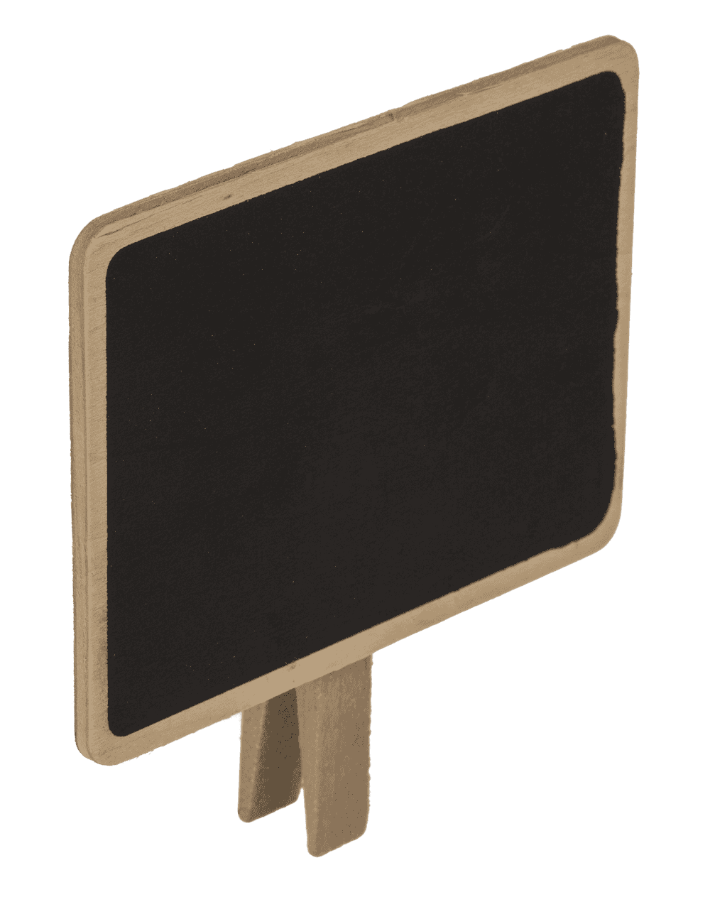 Large Wooden Blackboard with clip,