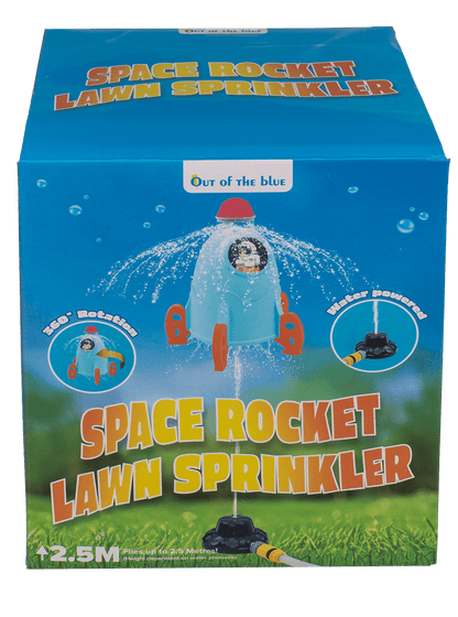 Flying Space Rocket Lawn Sprinkler, 33 cm.
