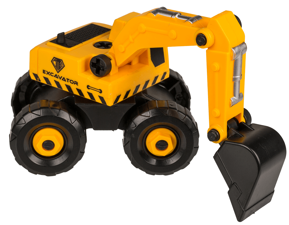 Take Apart Construction Vehicles Excavations