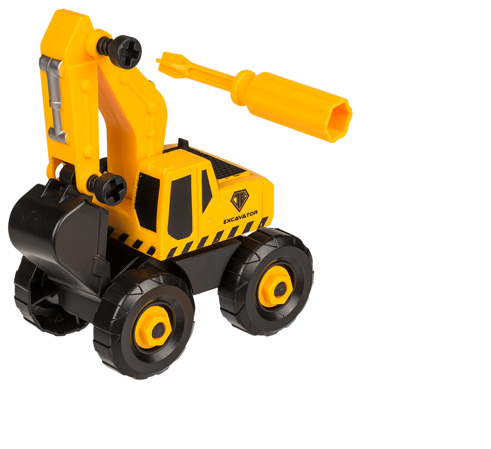 Take Apart Construction Vehicles Excavations