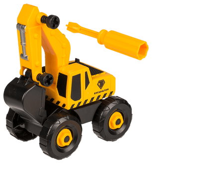 Take Apart Construction Vehicles Excavations