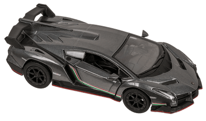 Metal model car with pull back, Lamborghini,