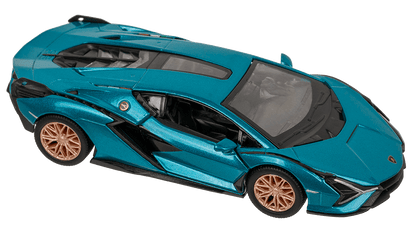 Metal model car with pull back, Lamborghini,