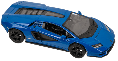Metal model car with pull back, Lamborghini,