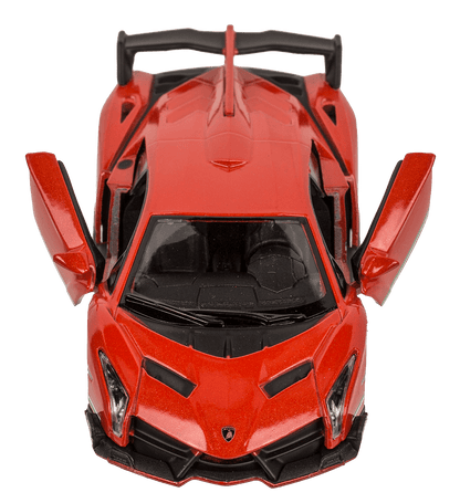 Metal model car with pull back, Lamborghini,