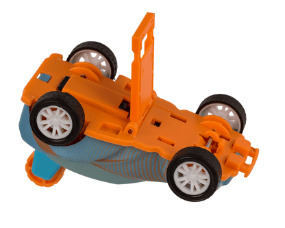 Mini stunt car with pull back, approx. 8 cm,