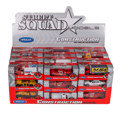 Model car, operational vehicle,