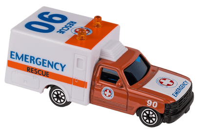 Model car, operational vehicle,