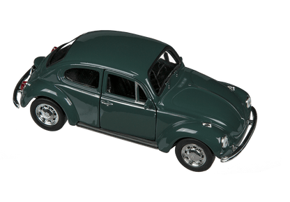 Model car with pull back, VW Beetle 1960,