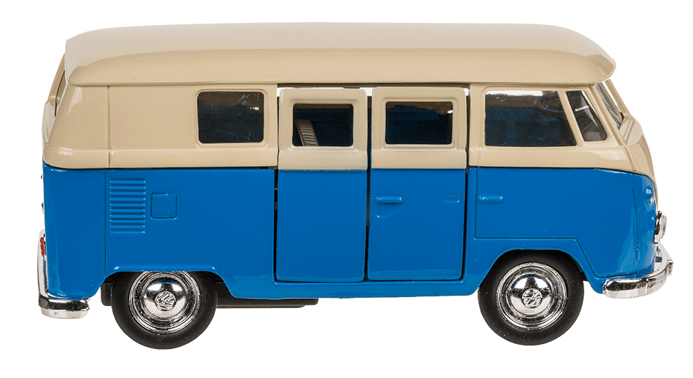 Model car with pull back, VW T1 Bus 1963,