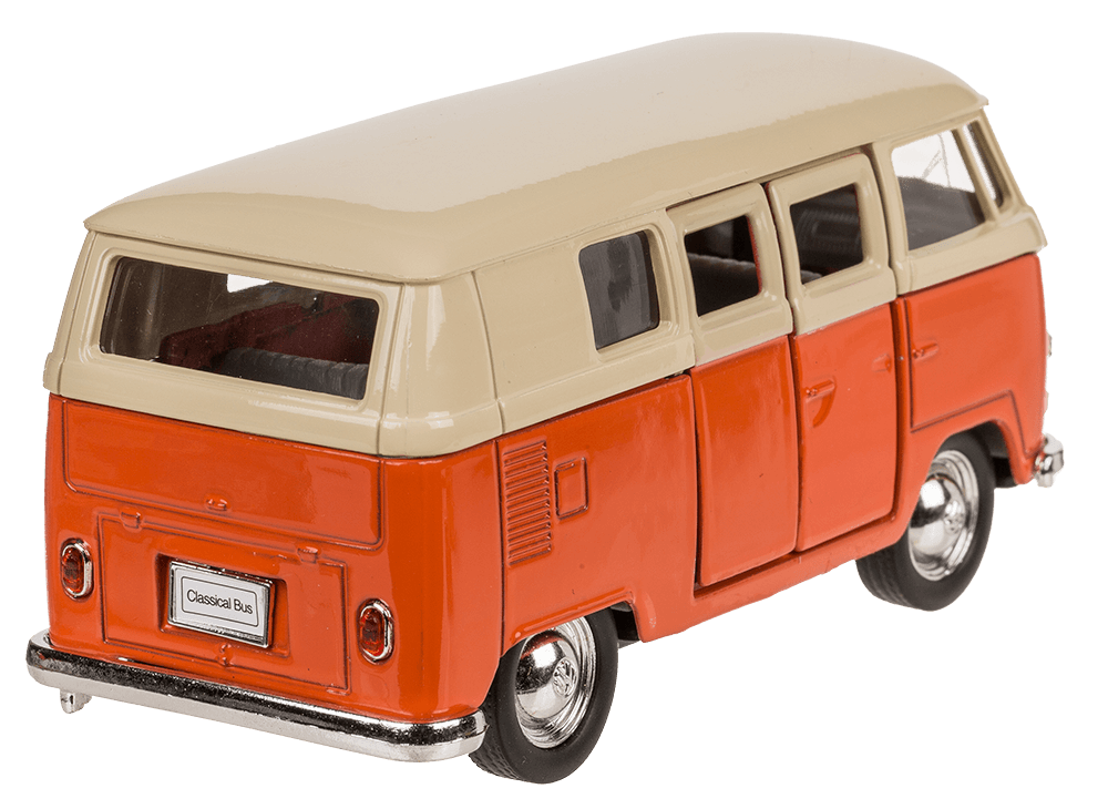 Model car with pull back, VW T1 Bus 1963,