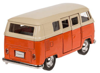 Model car with pull back, VW T1 Bus 1963,