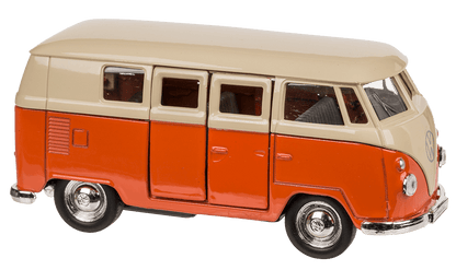 Model car with pull back, VW T1 Bus 1963,
