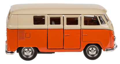 Model car with pull back, VW T1 Bus 1963,