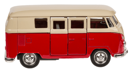 Model car with pull back, VW T1 Bus 1963,