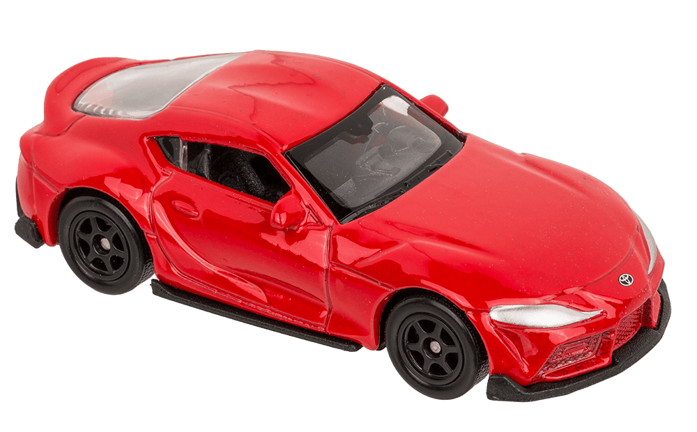 Metal model car, with plastic,