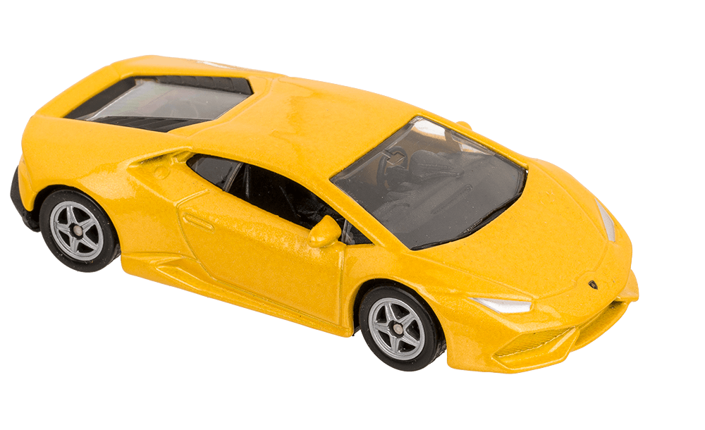 Metal model car, with plastic,