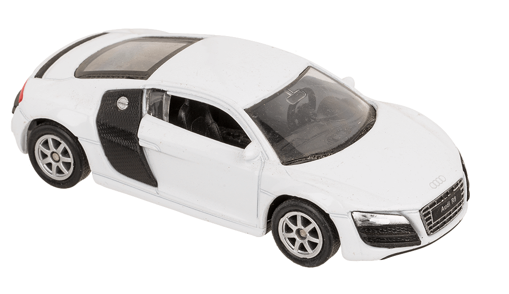 Metal model car, with plastic,