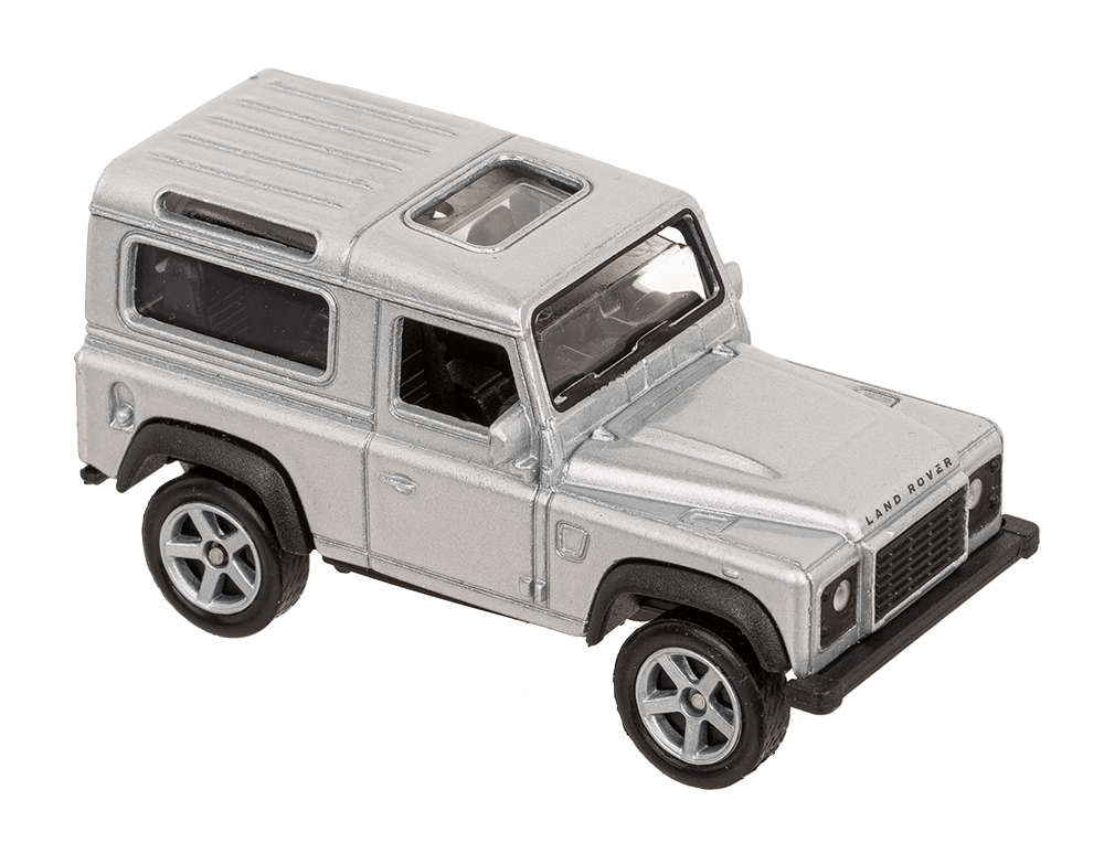 Metal model car, with plastic,