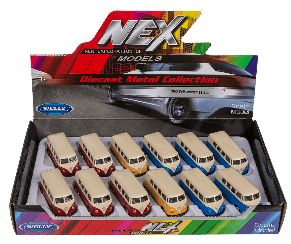 Model car, VW T1 Bus 1963,