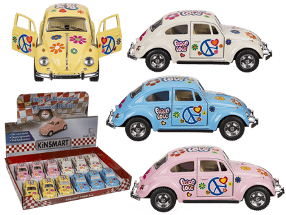 Metal model car with pull back,