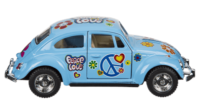 Metal model car with pull back,