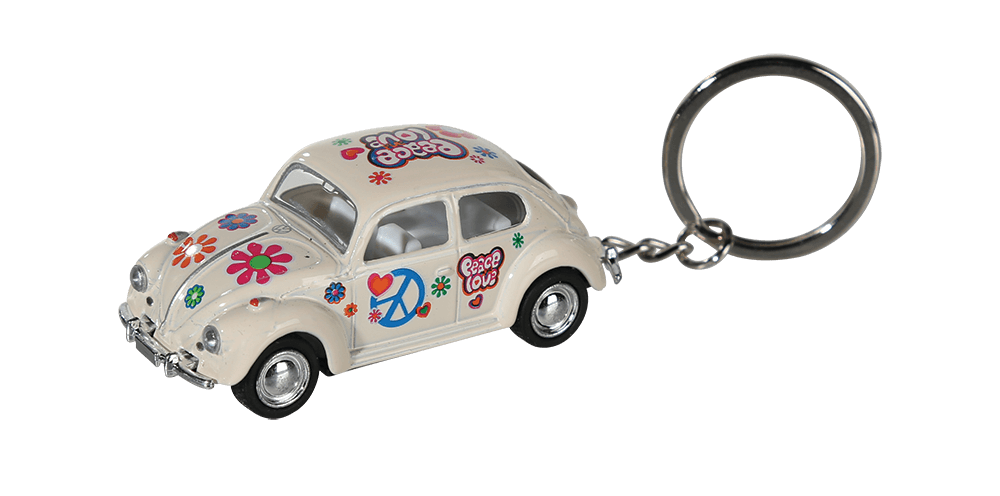 Keychain, model car with pull back,