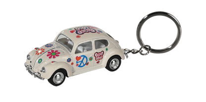 Keychain, model car with pull back,