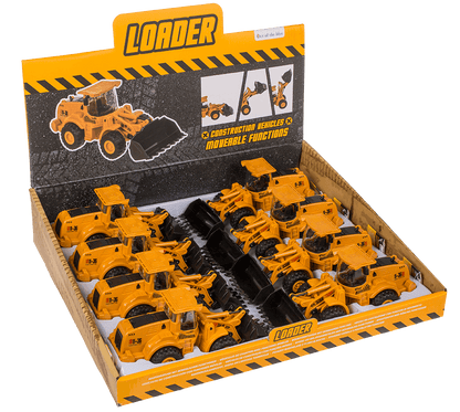 Construction Vehicle, Loader, approx. 17,8 cm,