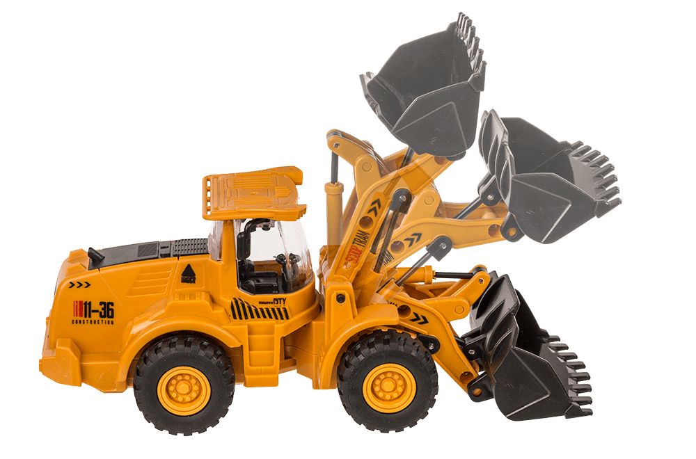 Construction Vehicle, Loader, approx. 17,8 cm,