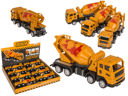 Construction Vehicle, Mixer, approx. 16,5 cm,