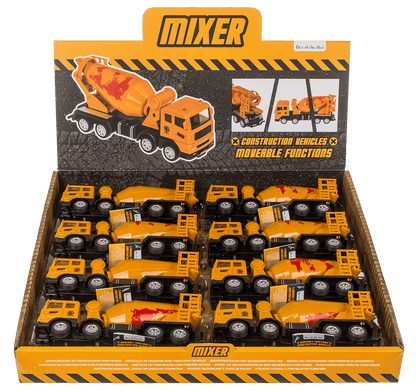 Construction Vehicle, Mixer, approx. 16,5 cm,