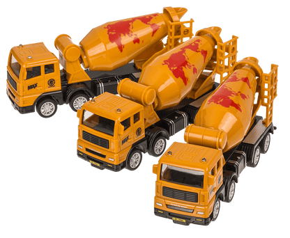 Construction Vehicle, Mixer, approx. 16,5 cm,