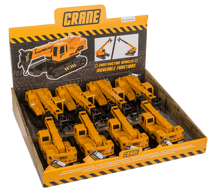 Construction Vehicle, Crane, approx. 21 cm,