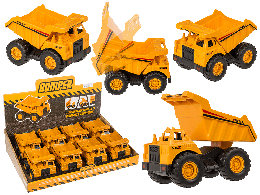Construction Vehicle, Dumper Truck, approx. 12 cm,